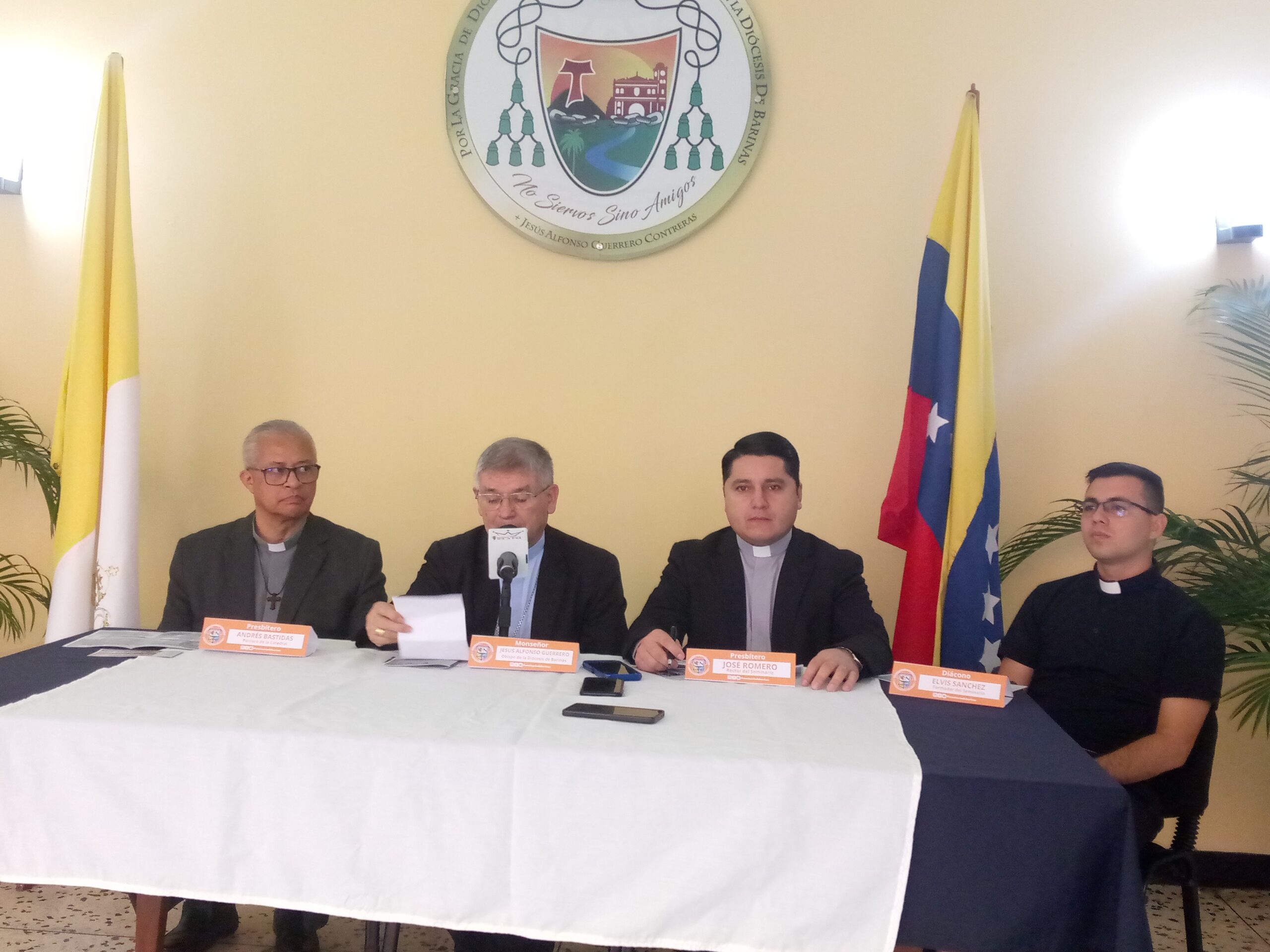 Diócesis de Barinas impulsa la venta de bonosAnuncian vendimia y show musical proSeminario Diocesano para este sábado 14Mar