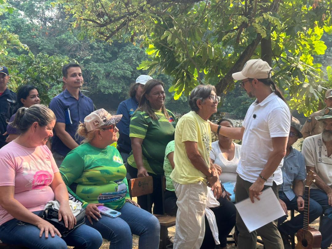 Durante su visita a Barinas Ministro para el Ecosocialismo Alfred Nazaret Ñañez formalizó la creación del primer Comité de Cuencas Hidrográficas