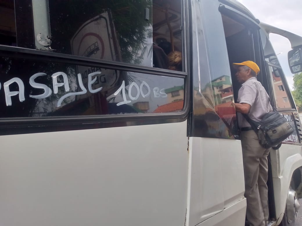 Pasaje urbano a 100 bolívares otrogolpe para el bolsillo de los usuarios