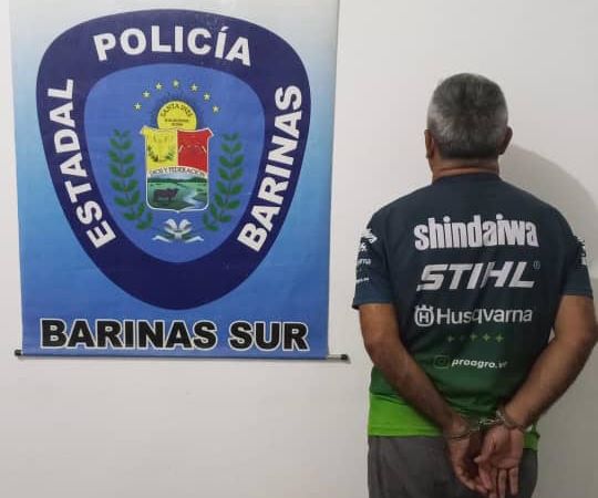 En Santa Inés – BarinasAprehendieron a ciudadanopor actos lascivos a niña