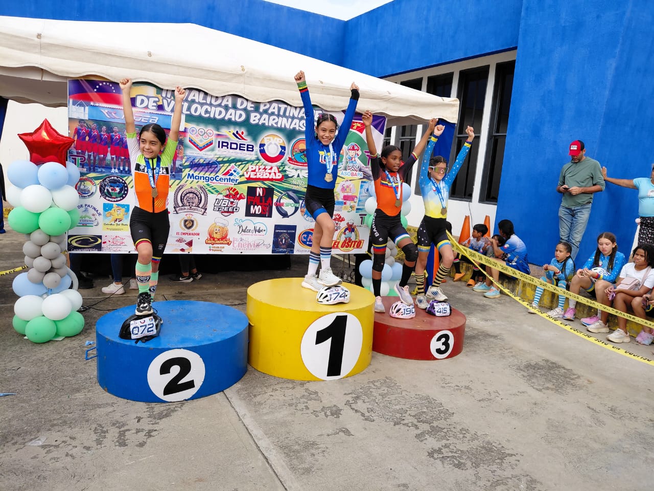 Del Club ICPT Barinas Camila Santiago se coronó campeona nacional en patinaje categoría infantil