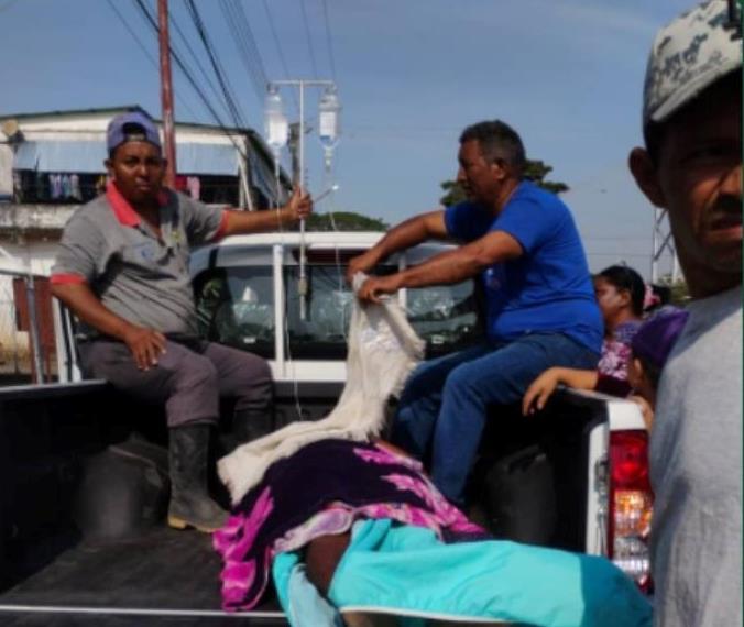 Del estado Apure                                    Ambulancia piden para Bruzual