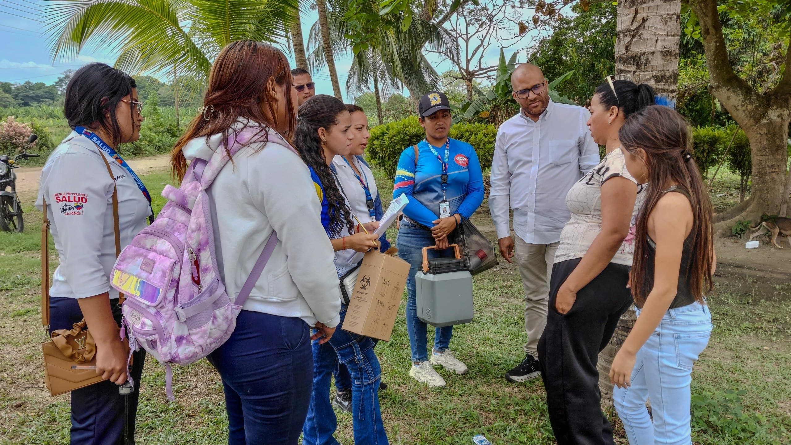 Nueve brigadas de salud abordancomunidades de Sabaneta