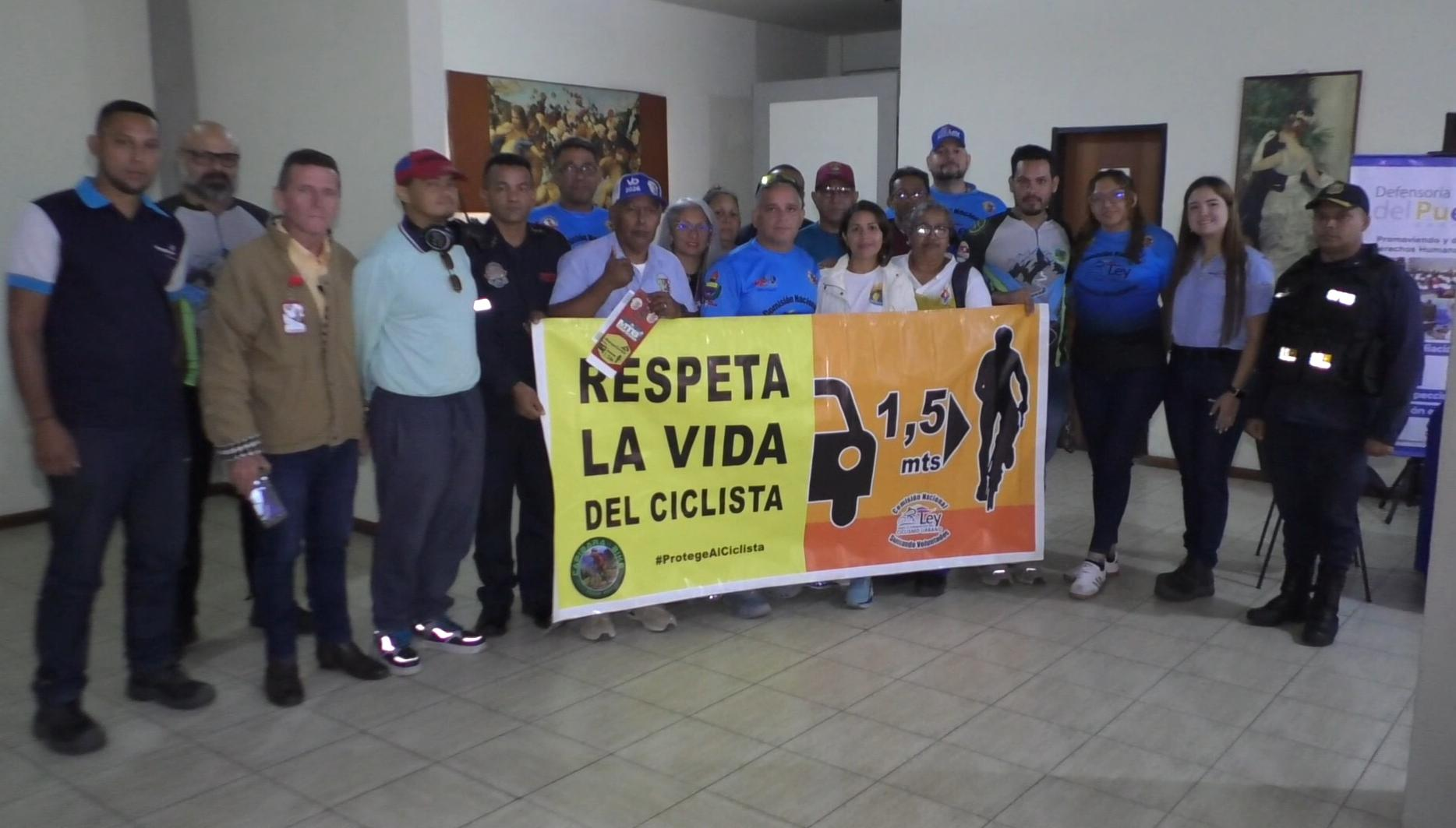 Tras un incremento del 112% en los arrollamientosCOMISIÓN NACIONAL DE CICLISMO PROMUEVEORDENANZA Y SEGURIDAD VIAL EN BARINAS