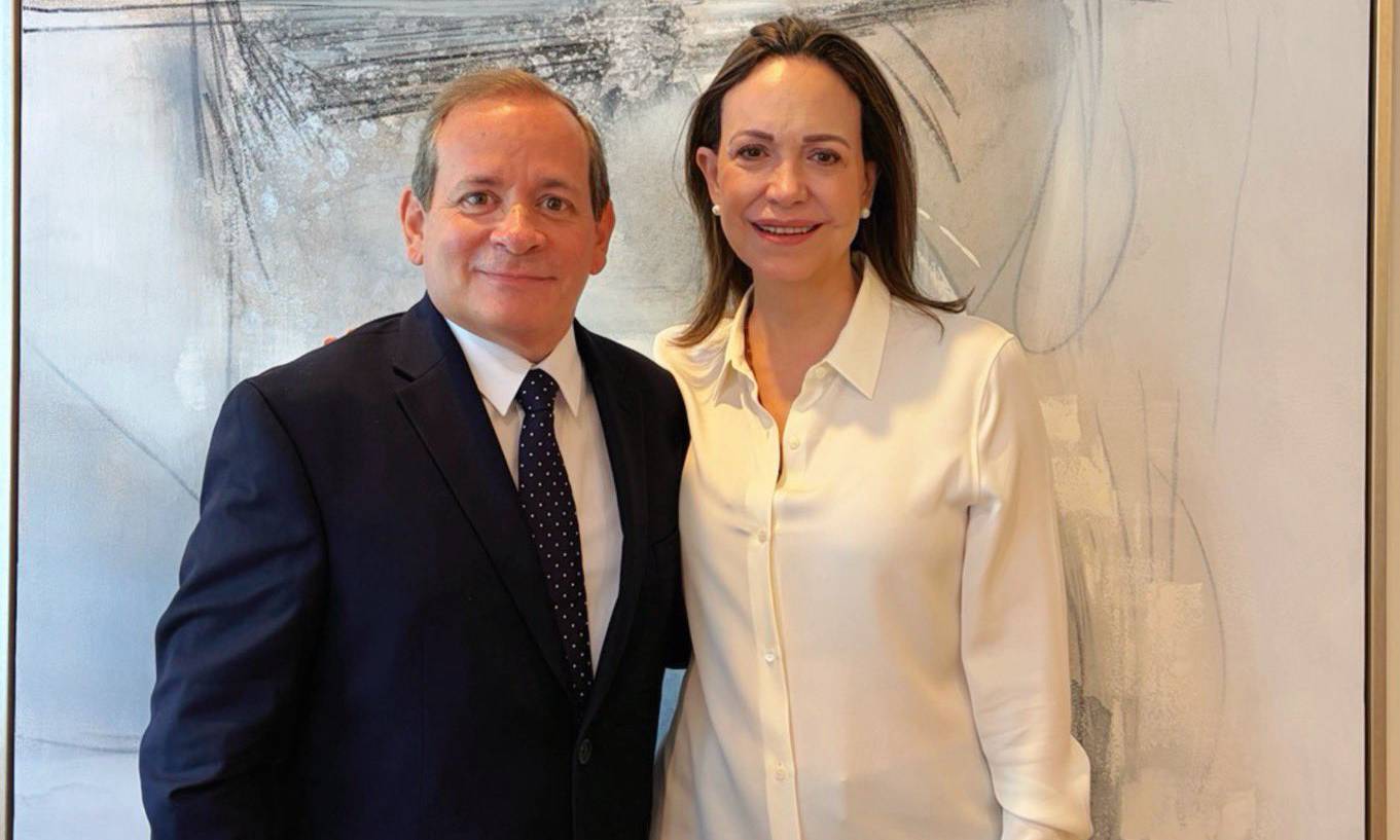 Guanipa se reencuentra con Machadoen EE.UU: “Pronto estaremos juntos en las calles”