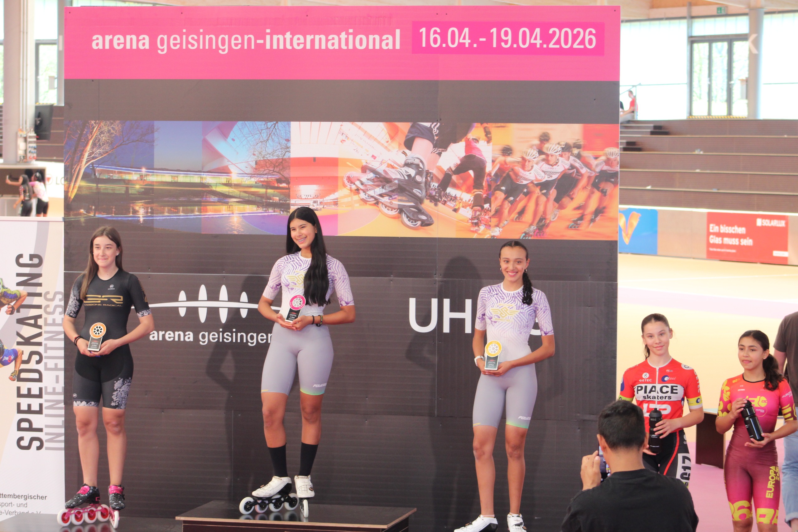 Patinadora Jessire Rivas imparable:Skater Top, campeona del Overall Rankingy figura absoluta en Geisingen