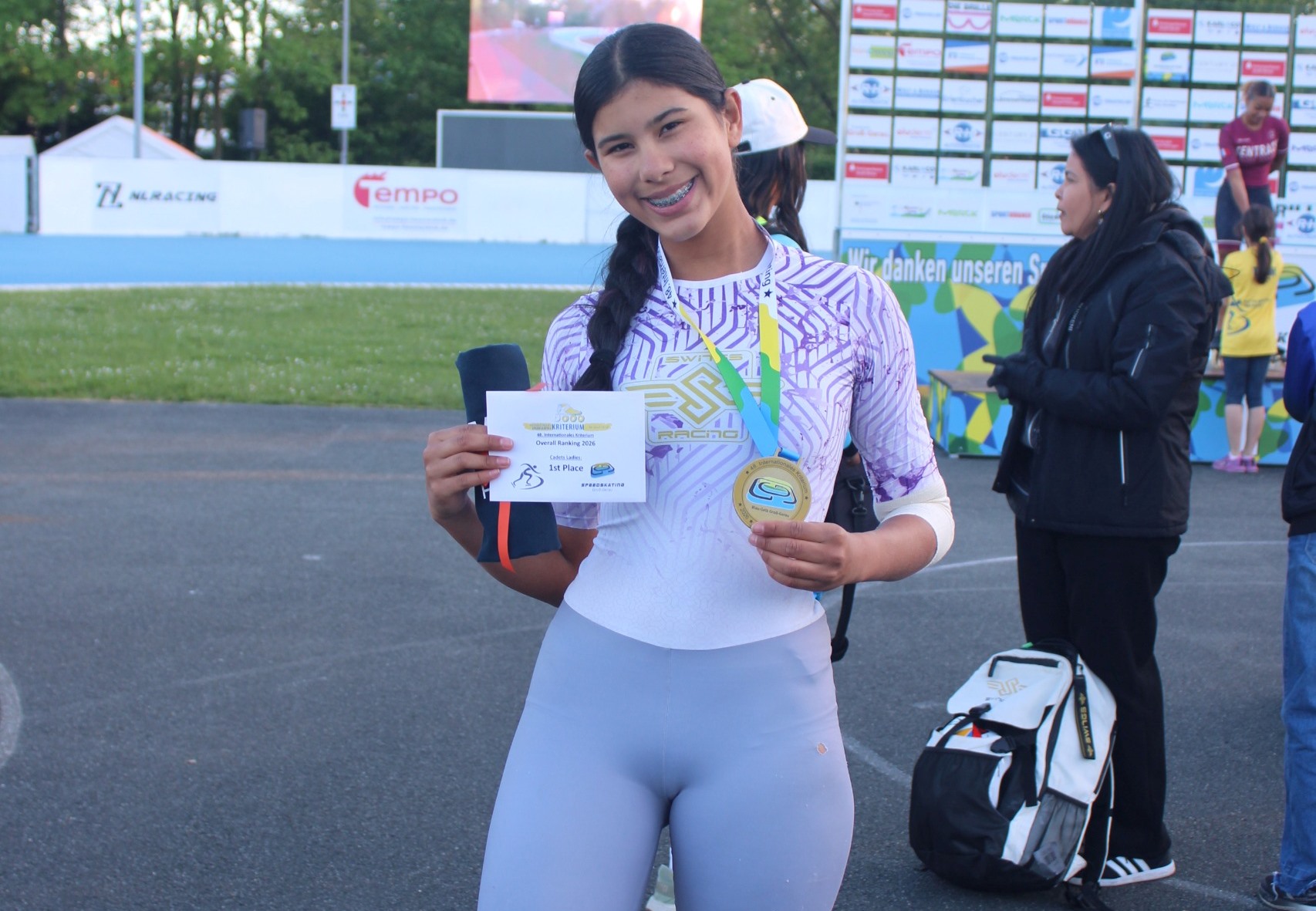 Patinadora conquista los 8K Eliminación y asegura el Overall Ranking en el 48° Kriterium de Groß-Gerau 2026