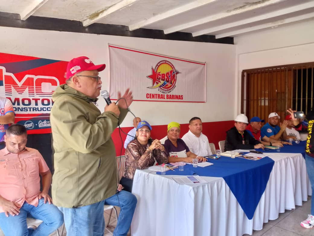 CBTS Barinas                                                                      Reiteró en asamblea apoyo a la Gran Peregrinación Unidos por una Venezuela sin Sanciones y en Paz