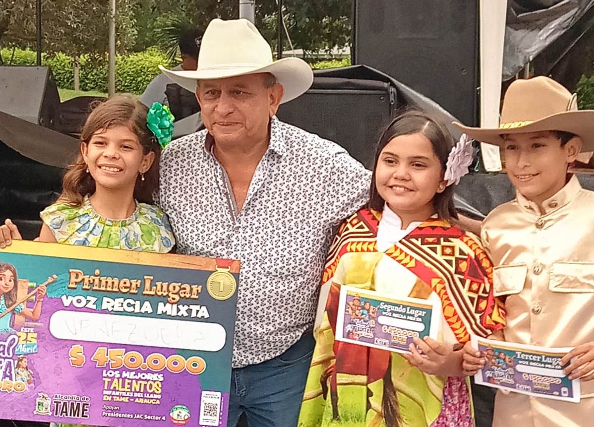 Talento barinés triunfa en Colombia enel VI Festival Internacional “Jirarita de Oro»