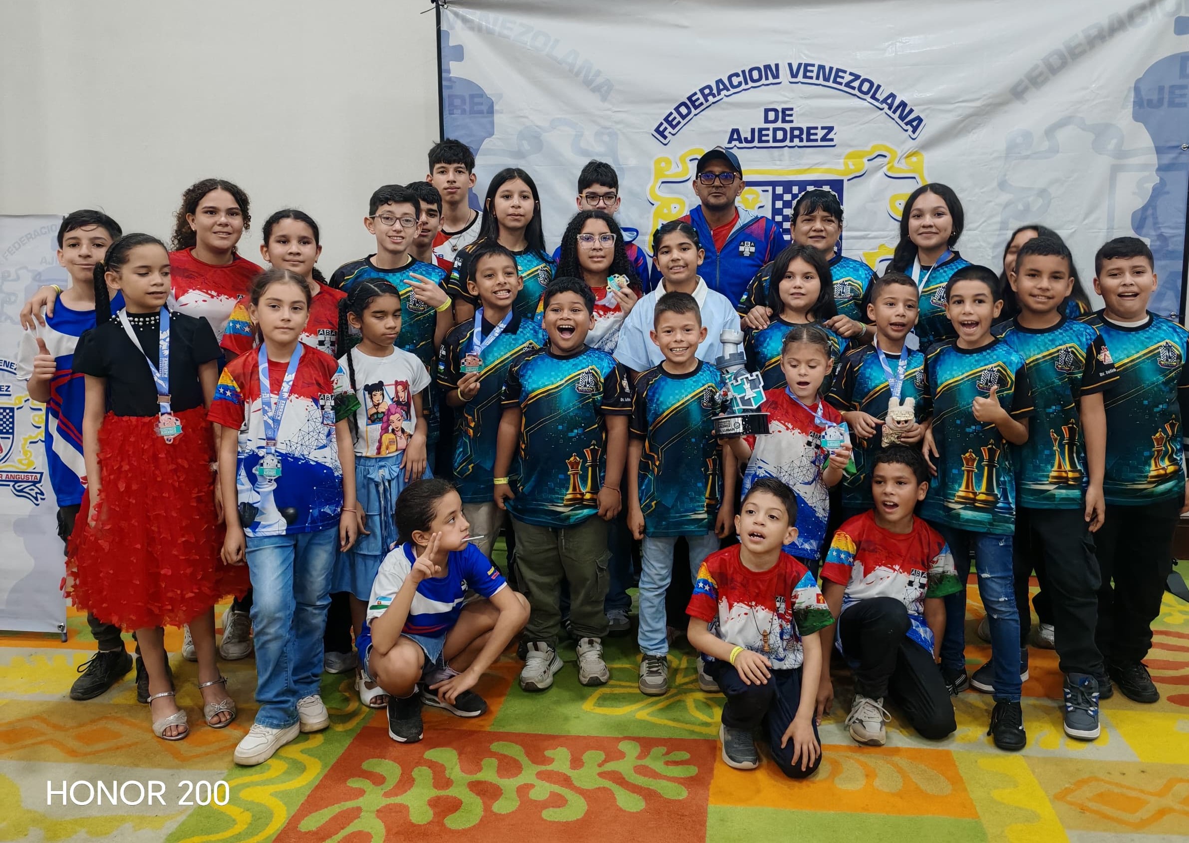 Seis atletas subieron al podio de triunfadoresSelección de Barinas logró subcampeonatoen Festival Nacional de Ajedrez Escolar