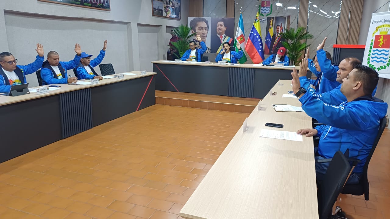 Concejales del Municipio aprueban acuerdo en respaldo a la Defensa Integral del Territorio de la Guayana Esequiba