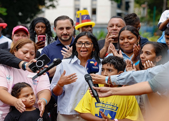Delcy Rodríguez sobre la deportación de Alex Saab «El interés principal es Venezuela»