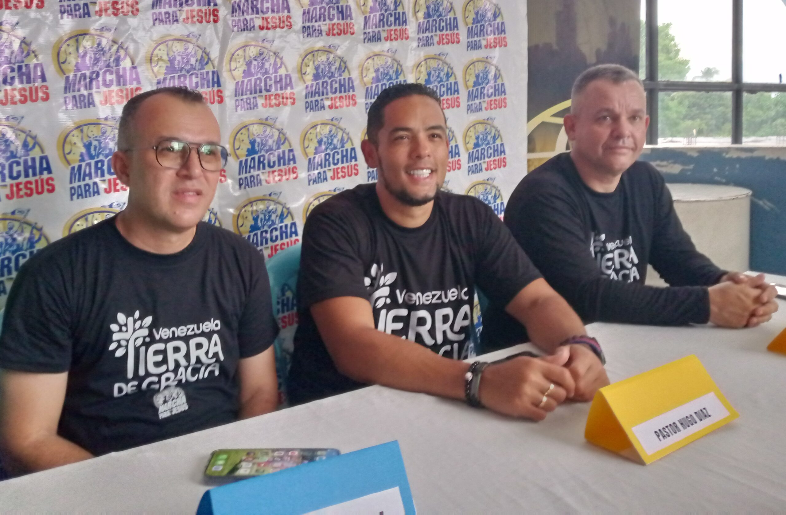 Organizadores ofrecieron rueda de prensa en la capital llanera«Marcha para Jesús»espera reunir este 1Ago16 mil personas en los 12 municipios de Barinas