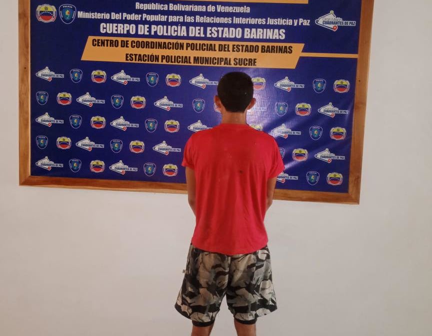 En Ticoporo – SucreCPEB capturó a hombre luegode golpear a su mujer
