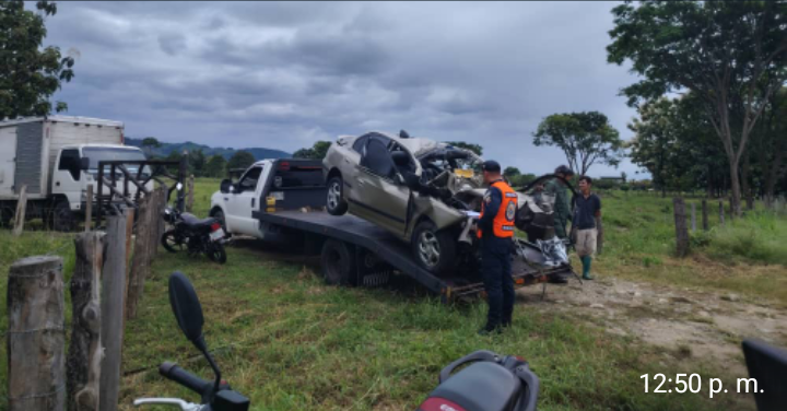 Terror en la troncal 5Cinco muertosdeja espantosa colisión entre camión y automóvil