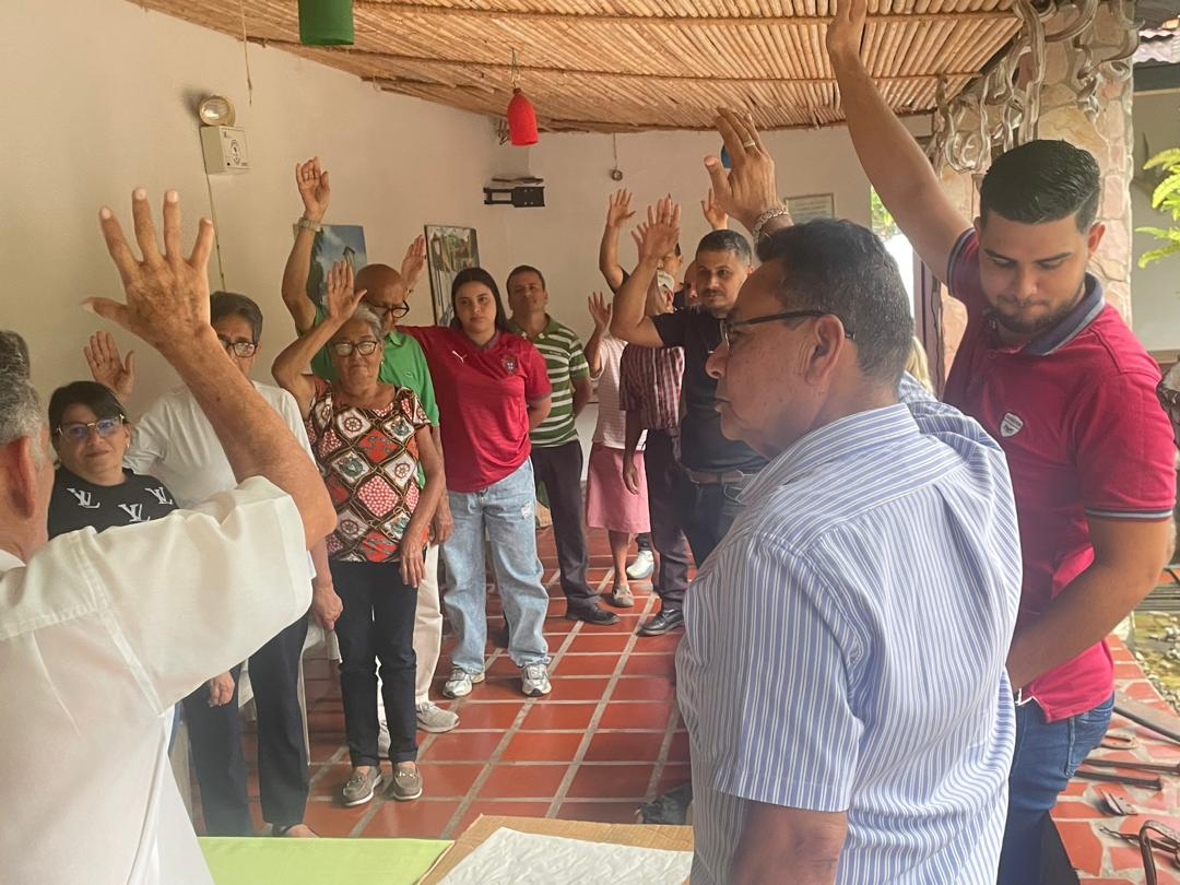 Parroquial en Altamira de CáceresConcertación Ciudadana juramenta suComando con miras al cambio político