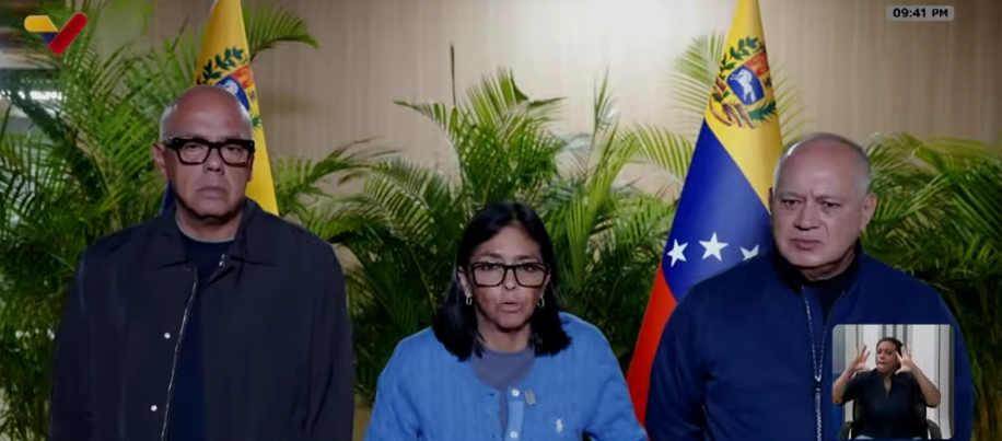 Dos terremotos y 20 réplicas:Delcy Rodríguez declaró estadode emergencia en el país
