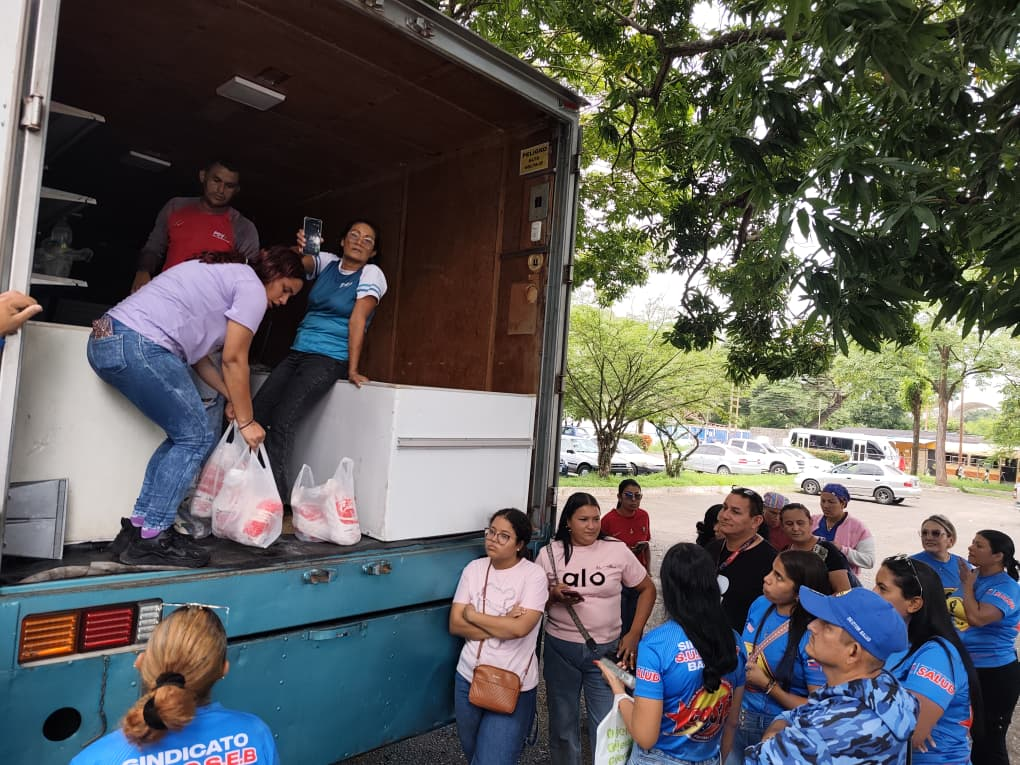 Informó el Secretario GeneralSindicato SUBOSEB beneficia a 500 trabajadoresde salud con jornadas alimentarias