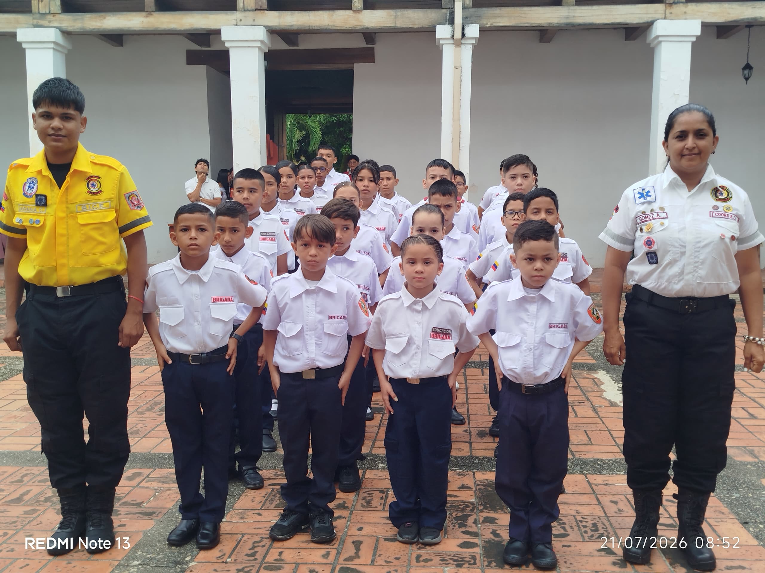 X Promoción27 nuevos ascensos recibieron alumnos dela Brigada Infantil y Juvenil Simón Bolívar