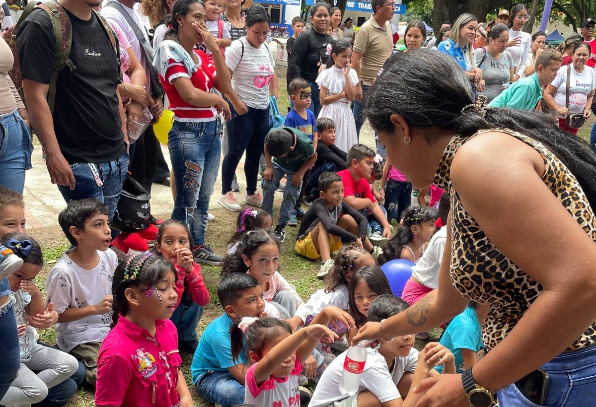 Con masiva asistenciaBarinas celebró Día del Niño con gran jornada en el Parque Los Mangos
