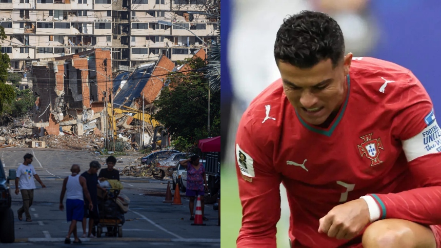 Niño que perdió una pierna y a su familia en terremotos de La Guaira hizo una petición a Cristiano Ronaldo
