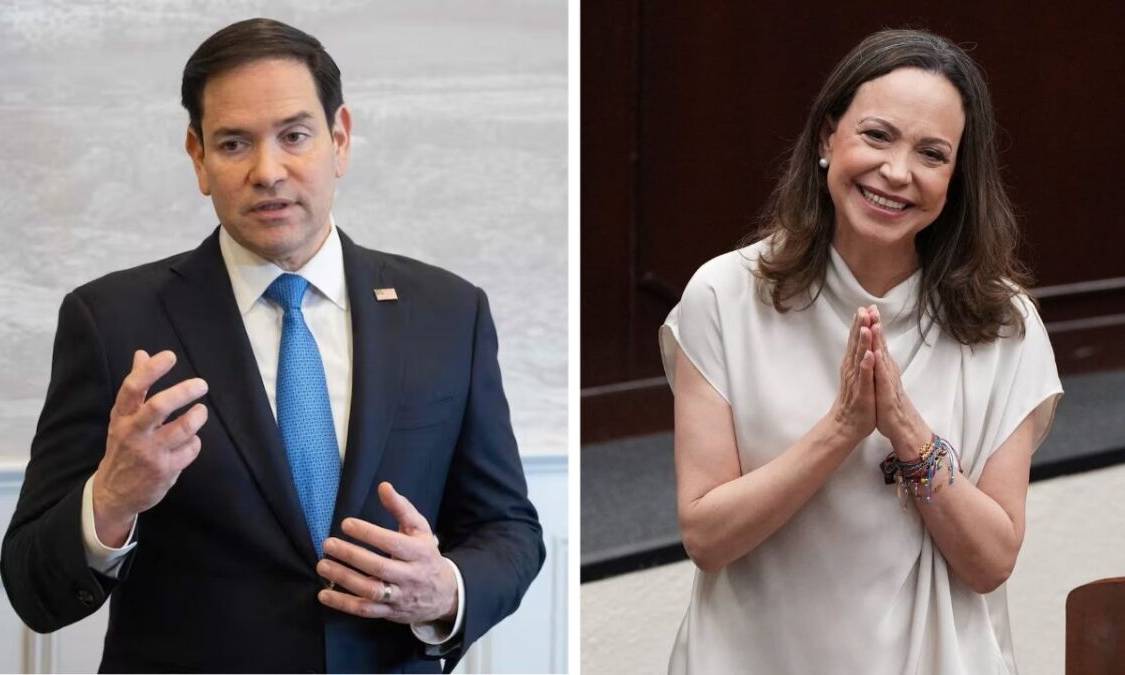 Marco Rubio asegura que Machado“puede tener un rol” en reconciliación del país