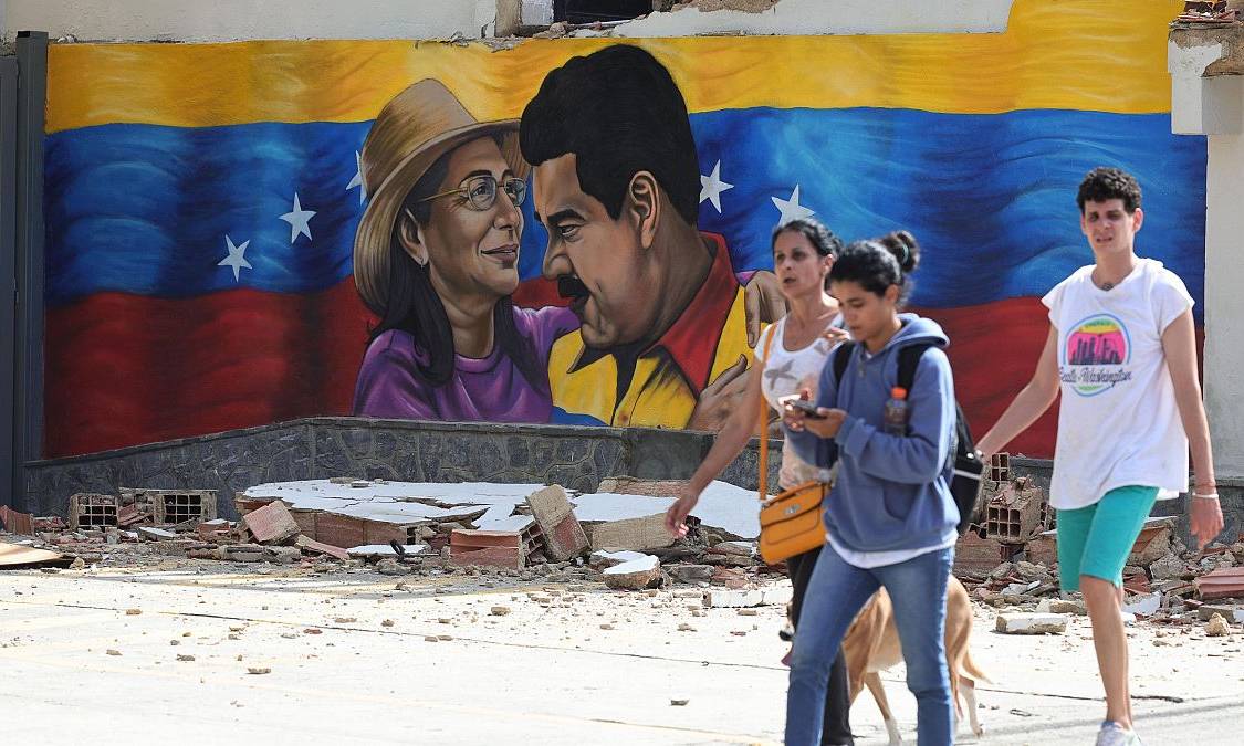 Venezuela cumplió seis meses sinMaduro devastada por los terremotos