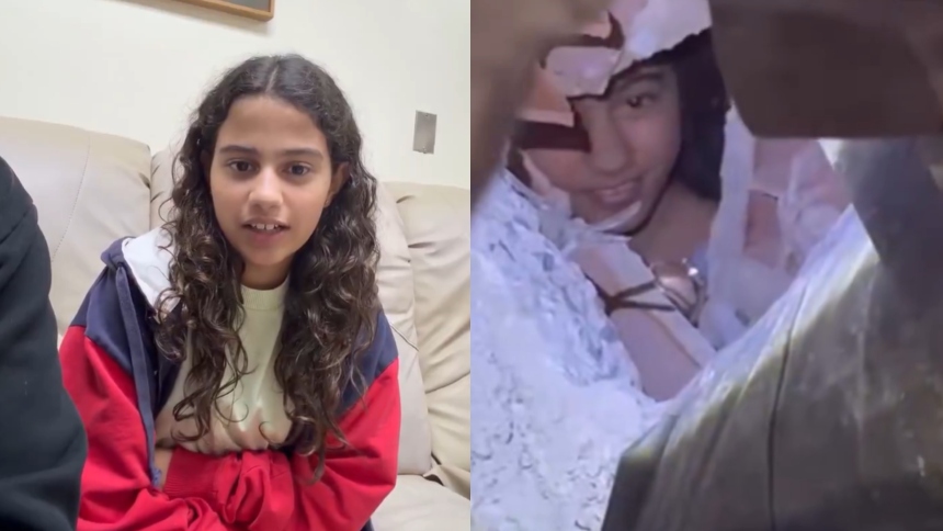 Habló Fabiana, la niña que se viralizó con su sonrisa mientras estaba atrapada y esperaba su rescate en La Guaira