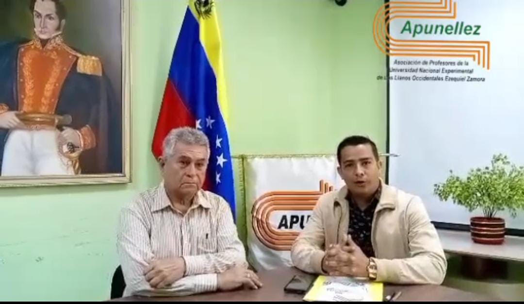 Profesores Juan Abreu y Henry BecerraAPUNELLEZ exige corrección inmediata antepago incompleto e irregular de primera quincena