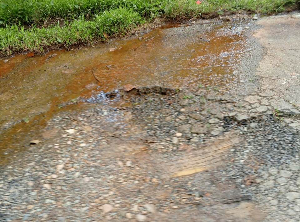 Denuncian transportistasVialidad de Calderas en franco deteriorosin atención oficial