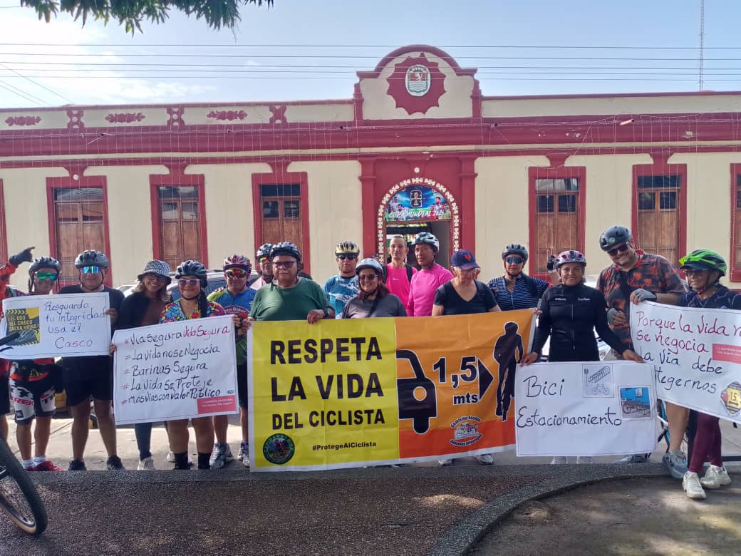 Jornada de Concienciación sobre la leydel ciclismo urbano se cumplió en Barinas