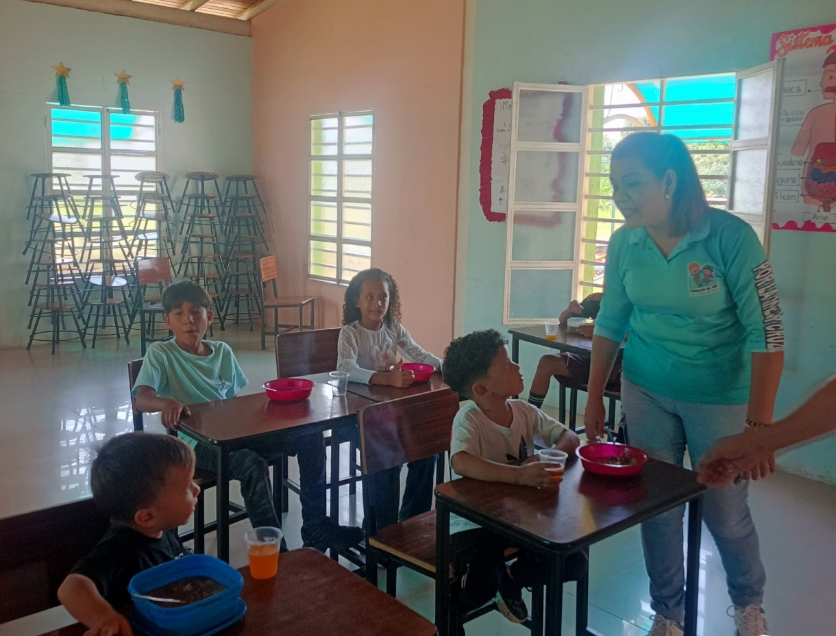 Fundación del Niño de Cruz Paredesrealizó jornada alimentaria para la infancia