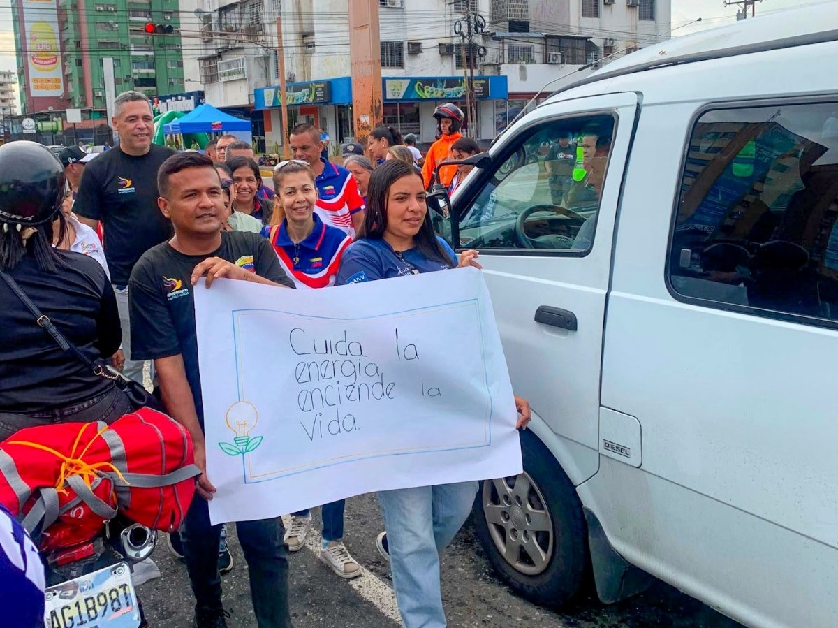 Frente Preventivo desplegó jornada “Venezuela: Energía y Vida” en la avenida 23 de Enero