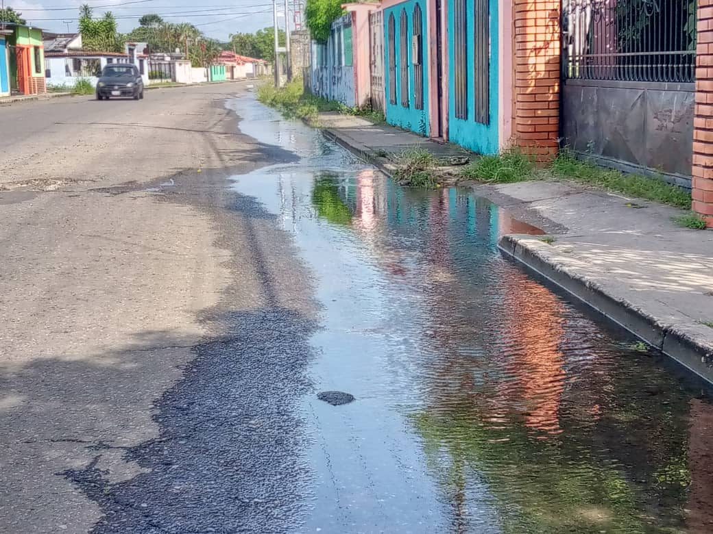 Comunidades adyacentes y transeúntes¿Qué pasa con Hidroandes?: denunciandesperdicio masivo de agua en calle Mijagua