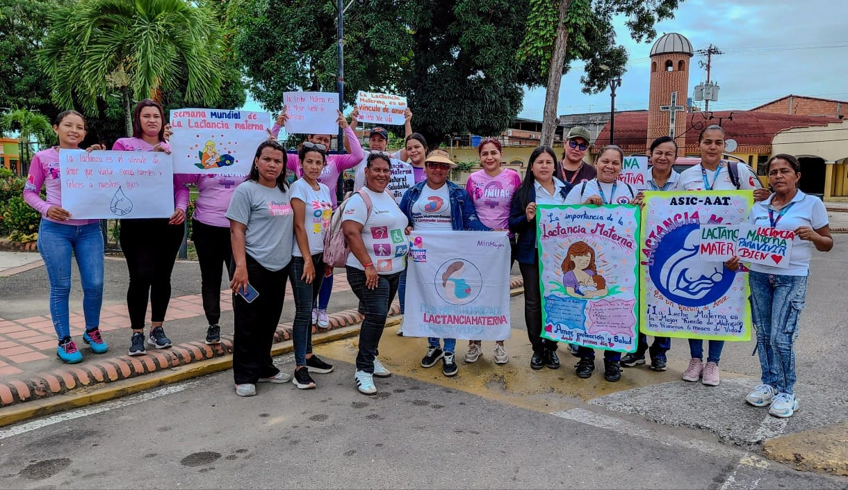 Alberto Arvelo Torrealba se une a laSemana Mundial de la Lactancia Materna