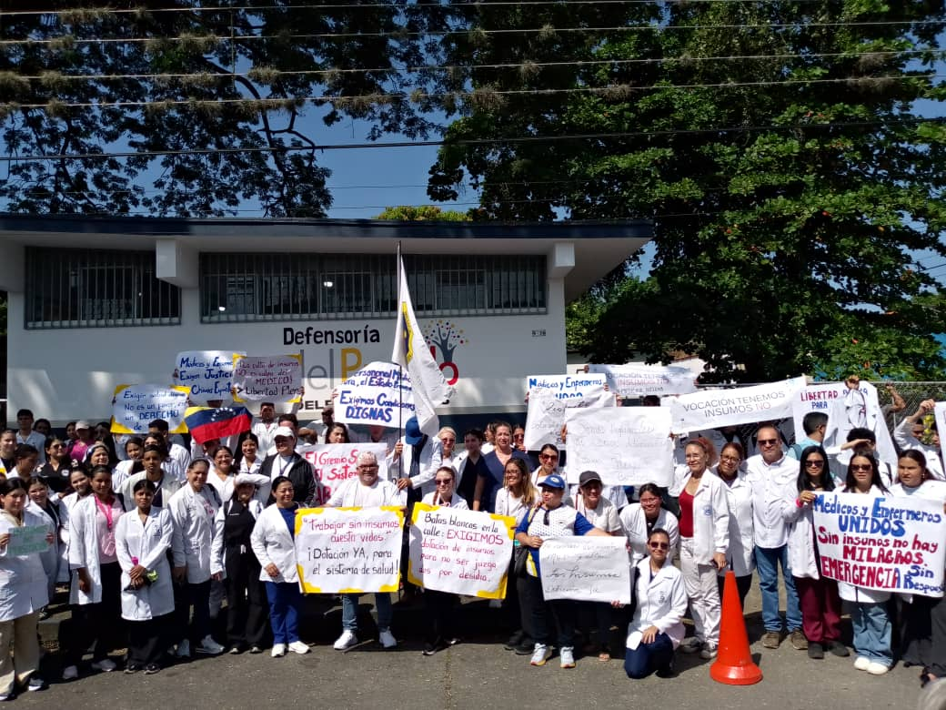 Presentaron documento ante órganos públicos Sector salud y gremios de Barinas exigen condiciones dignas ante crisis del Hospital Razzetti