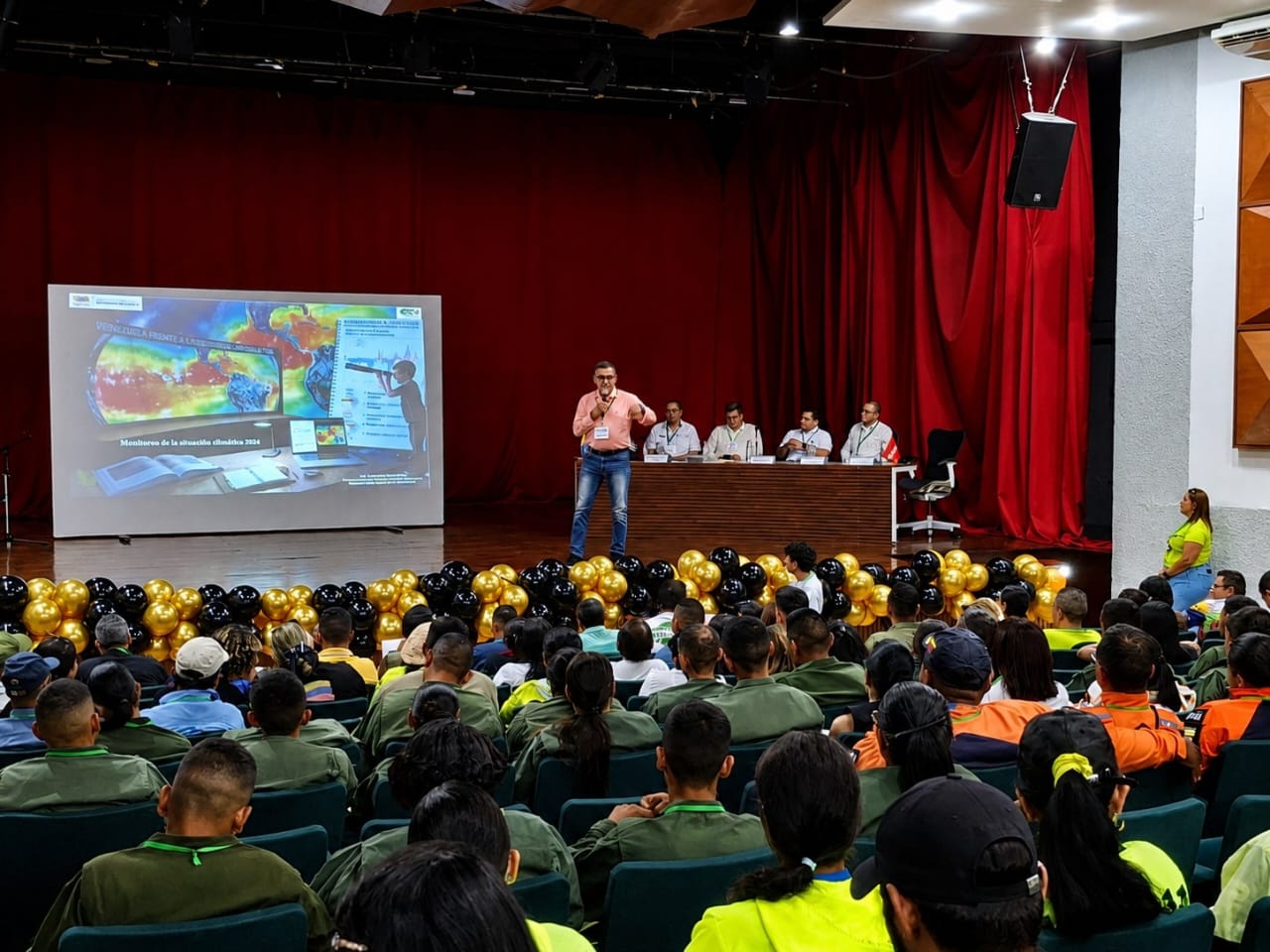 En el auditorio de PDVSA BarinasSe realizó el foro” Gestión Integral de Riesgos:Desafío ante el Súper Niño