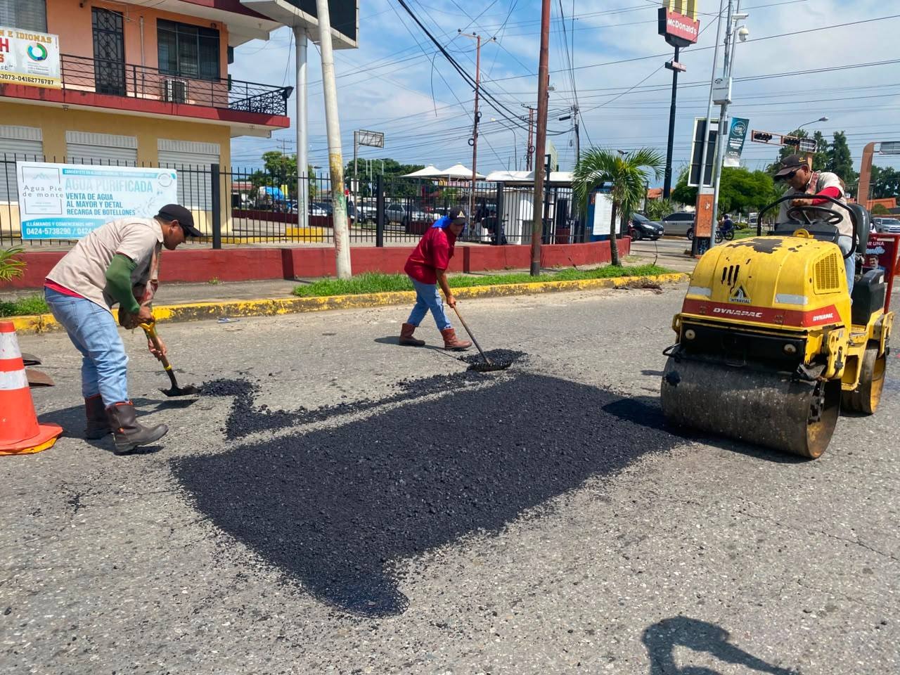 Como parte del Plan Barinas en atención permanente a la vialidadMás de 150 toneladas de asfalto serán colocadas para mejorar principales vías de Barinas