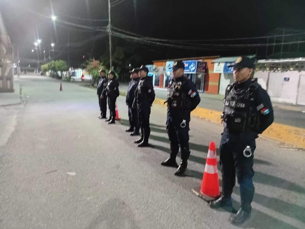 Durante el fin de semanaPMB desplegó operativo deseguridad y concientización vial