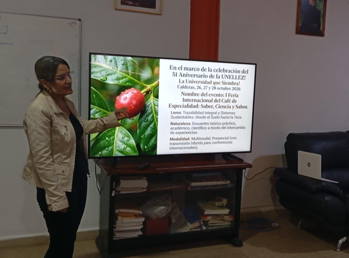 Unellez inicia preparativos para I Feria Internacional del Café Calderas 2026