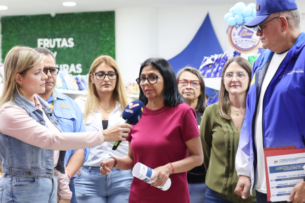 Rodríguez: economía venezolana acumuló21 trimestres consecutivos de crecimiento