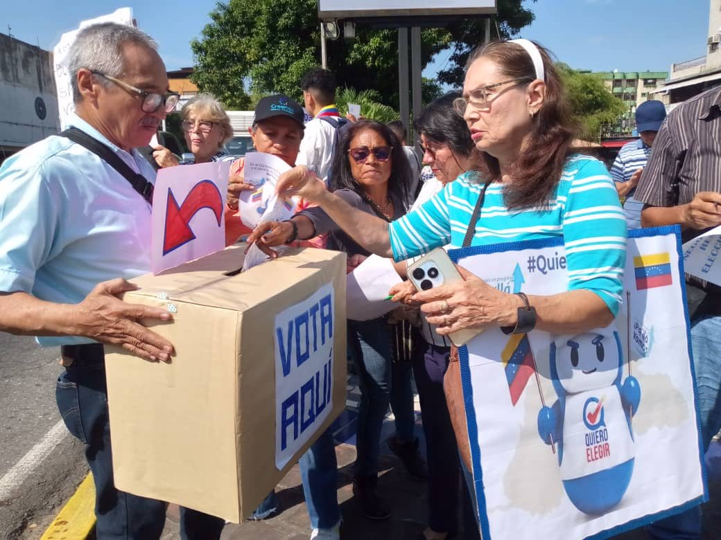 Convocada por Creemos Alianza CiudadanaCiudadanos exigen CNE y cronogramaelectoral en consulta de Barinas