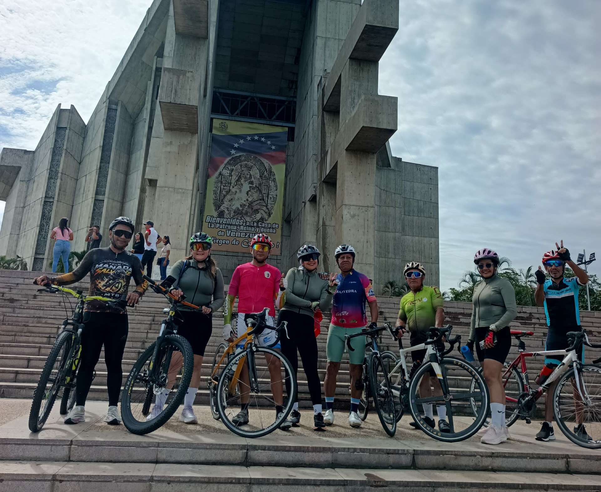 Desde BarinasCiclistas hicieron peregrinación alSantuario de la Virgen de Coromoto