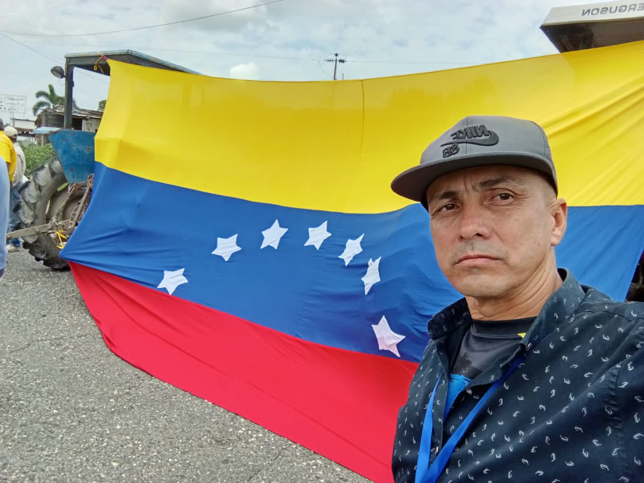 Yonny Angel del Consejo Campesino «Rechazamos cualquier intento de tutela o intervención extranjera en los asuntos internos de Venezuela»