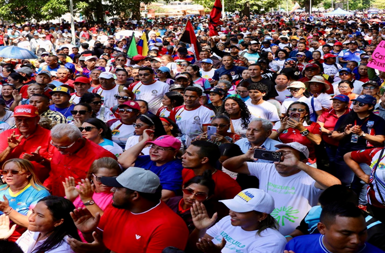 En respaldo a la participación de Venezuela en la ONU_Pueblo de Barinas se movilizó junto al gobernador Adán Chávez