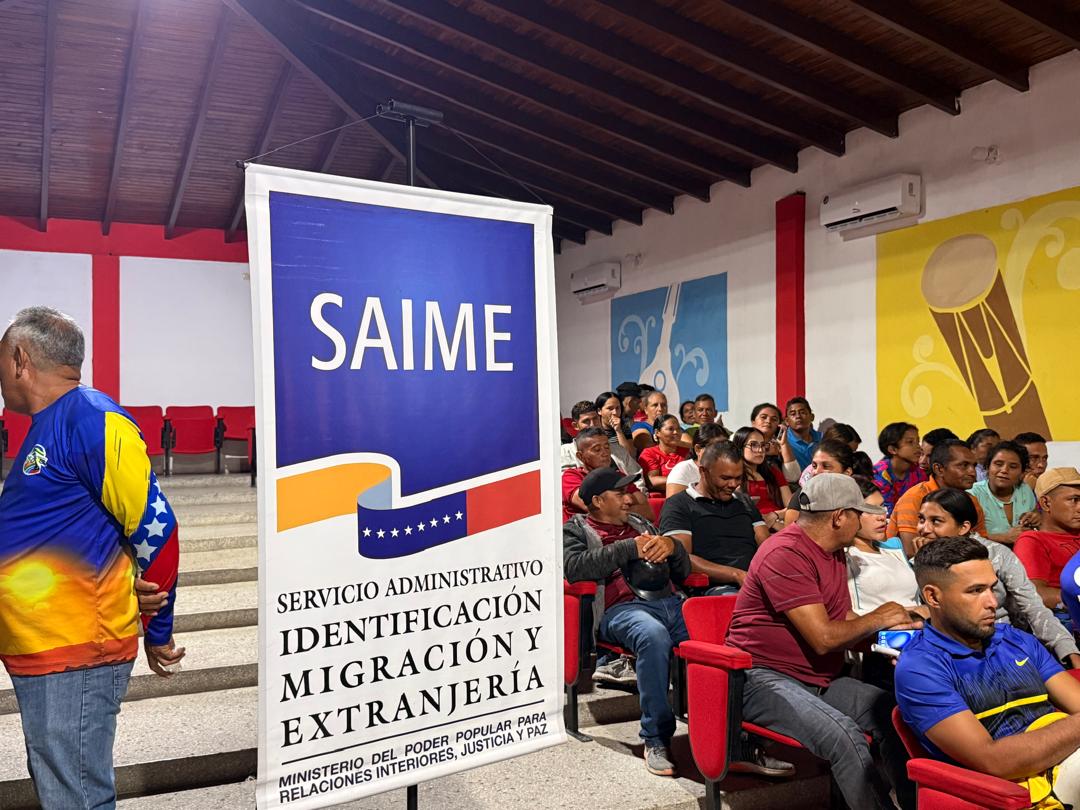 Gobierno Bolivariano y Saime despliegan jornada de cedulación en cinco municipios de Barinas