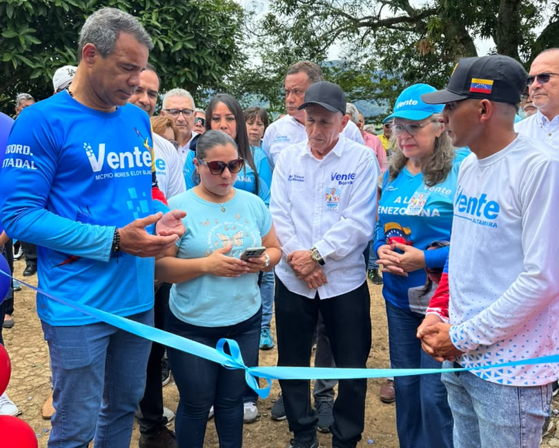Se fortalece la estructura de baseVente Venezuela inauguró la Casa dela Libertad en la parroquia Altamira