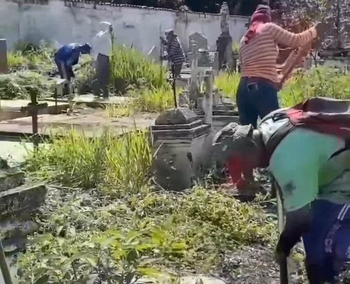 En el cementerio municipalAlcaldía de Bolívar adelanta jornadade levantamiento catastral