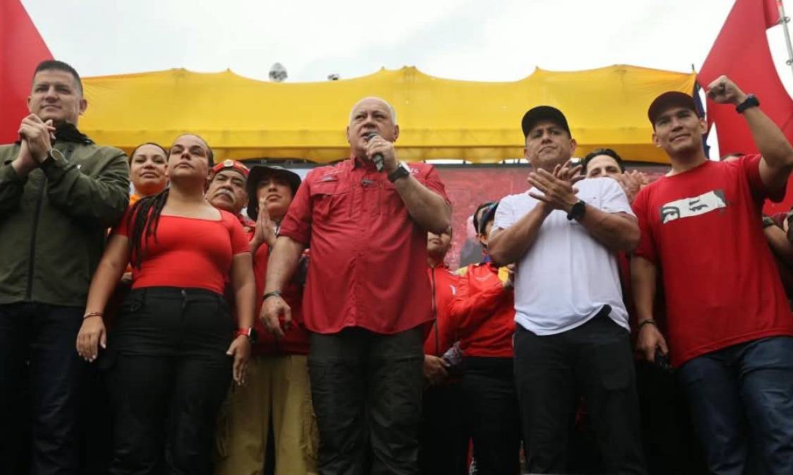 La oposición erró al prever el fin de la revolución tras muerte de ChávezCabello pidió seguir acompañando a DelcyRodríguez “en todos los frentes de batalla”