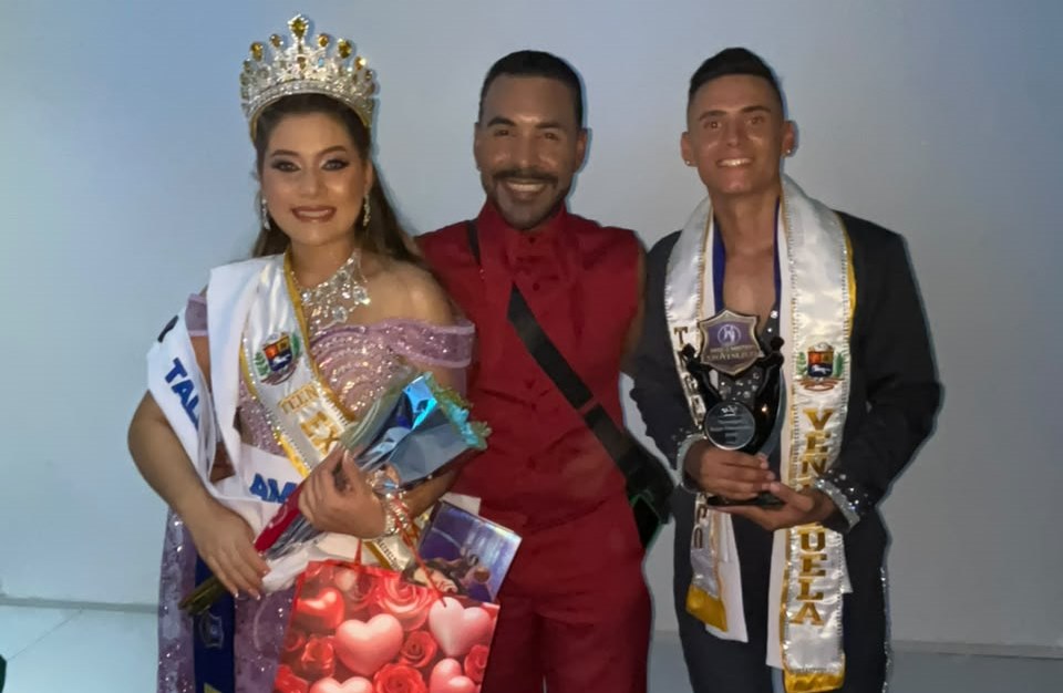 Barinas brilló en Caracas con la coronación de Ana Berríos e Isaías López en el «Miss y Mister Expo Venezuela 2026»